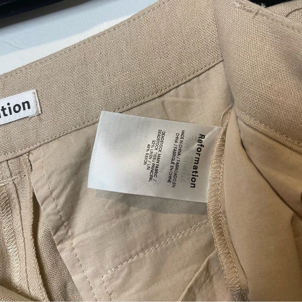 NWOT Reformation Earl Pant